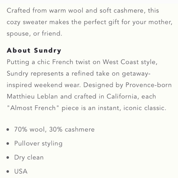 NEW • Sundry • Mother Lover Friend Sweater Pink - Picture 10 of 10